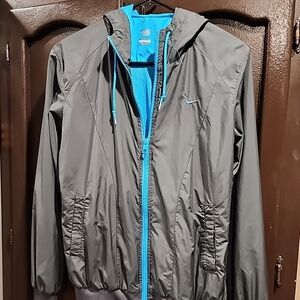 Nike The Athletic Dept Swoosh Zip-Up Windbreaker Womens Large